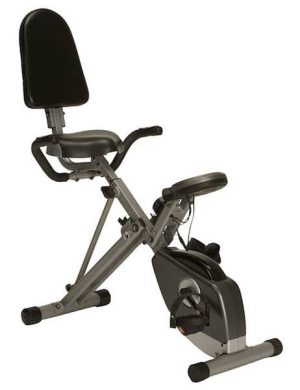 exerpeutic folding recumbent bike